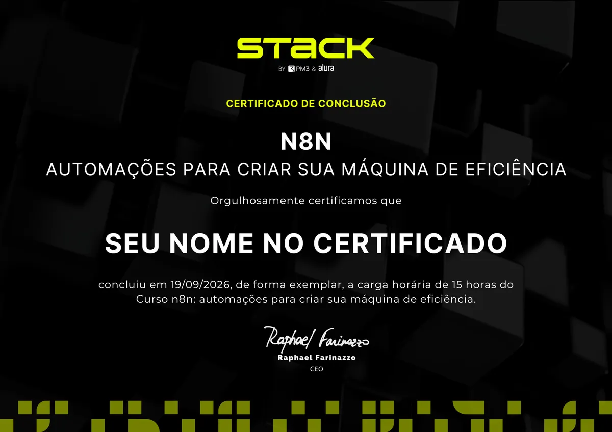 Certificado n8n